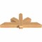Ekena Millwork Redmond Smooth Timber Gable Bracket, Western Red Cedar, 60"W x 25"H x 5 1/2"D x 5 1/2"F, 10/12 Pitch GBW060X25X0606RED00SWR - alternate 3